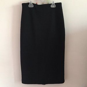 Jennifer Lopez Zip Black Pencil Skirt